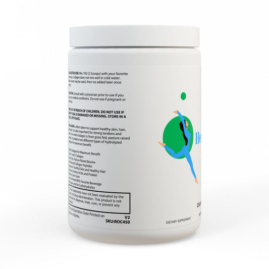 Collagen Peptides Type I & III Supplement (350g, 12.3oz)