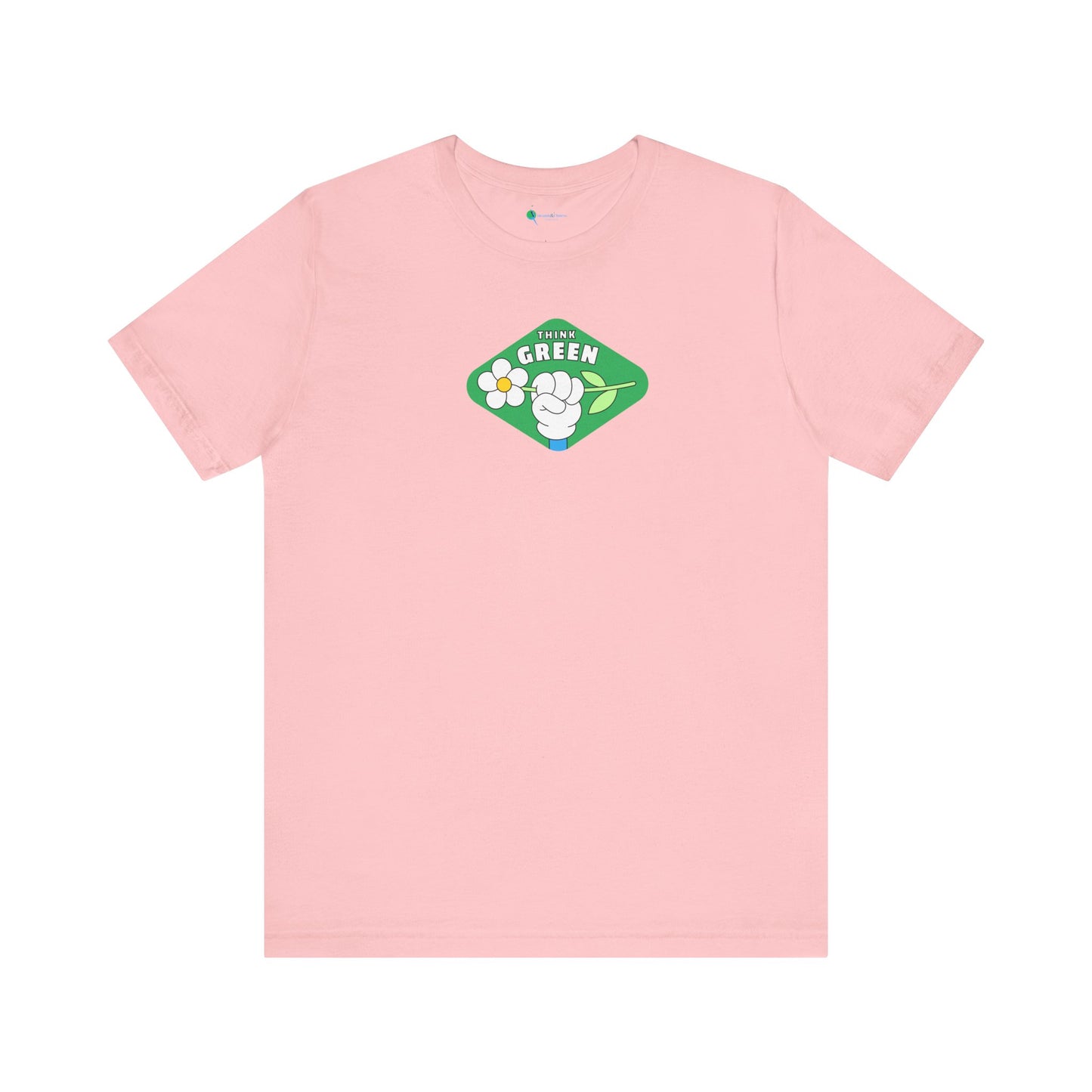 Eco-Friendly Green Paw Print Tee