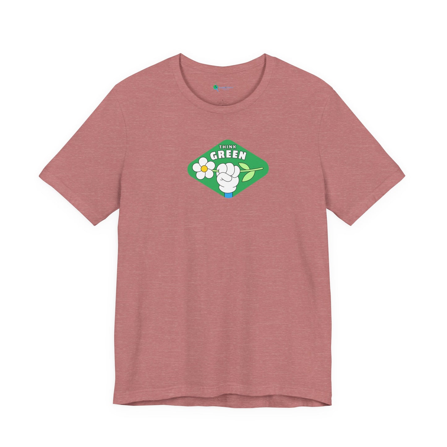 Eco-Friendly Green Paw Print Tee