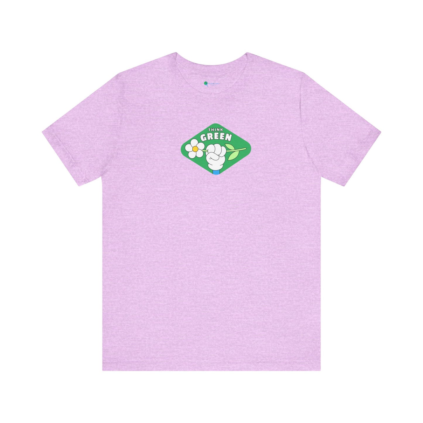 Eco-Friendly Green Paw Print Tee
