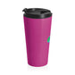 Vibrant Stainless Steel Travel Mug