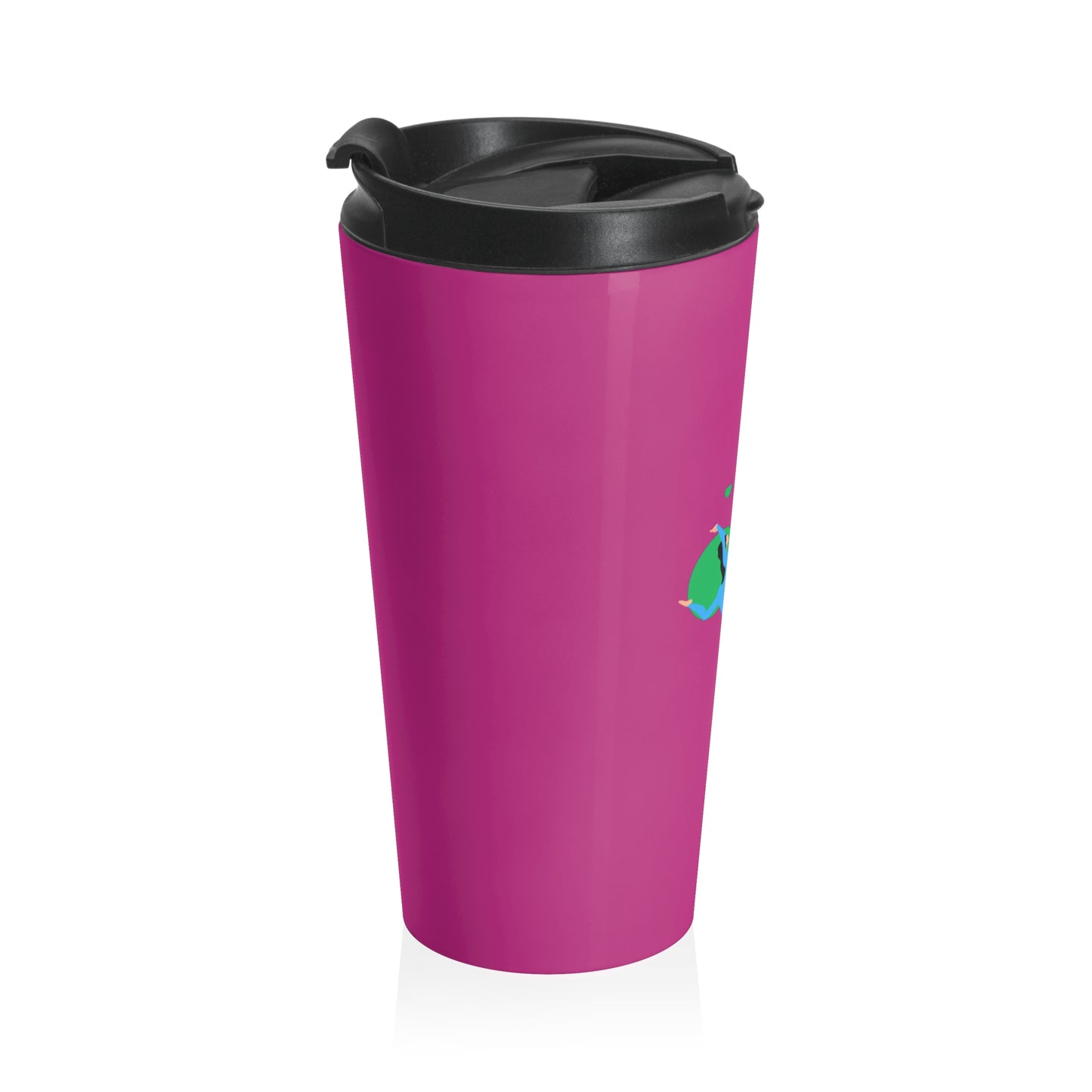 Vibrant Stainless Steel Travel Mug
