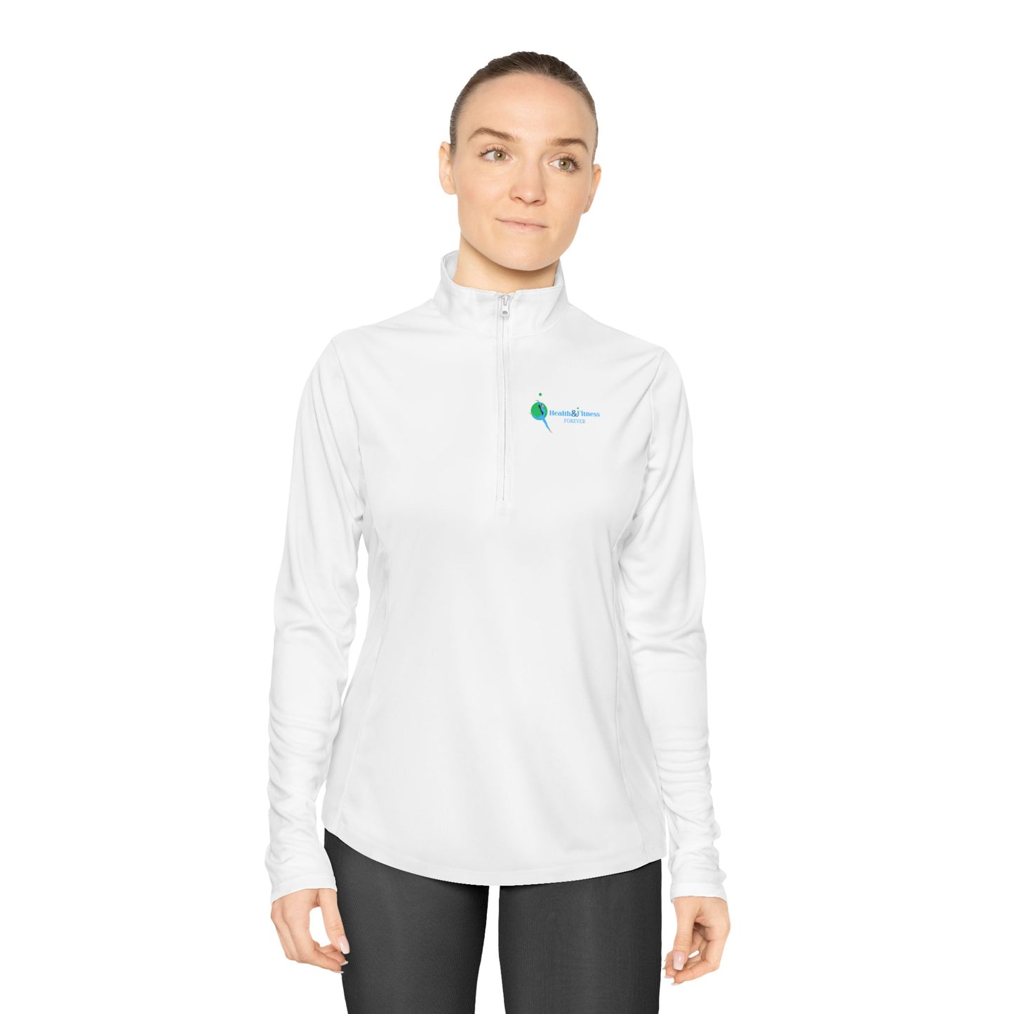 Stylish Ladies Quarter-Zip Pullover