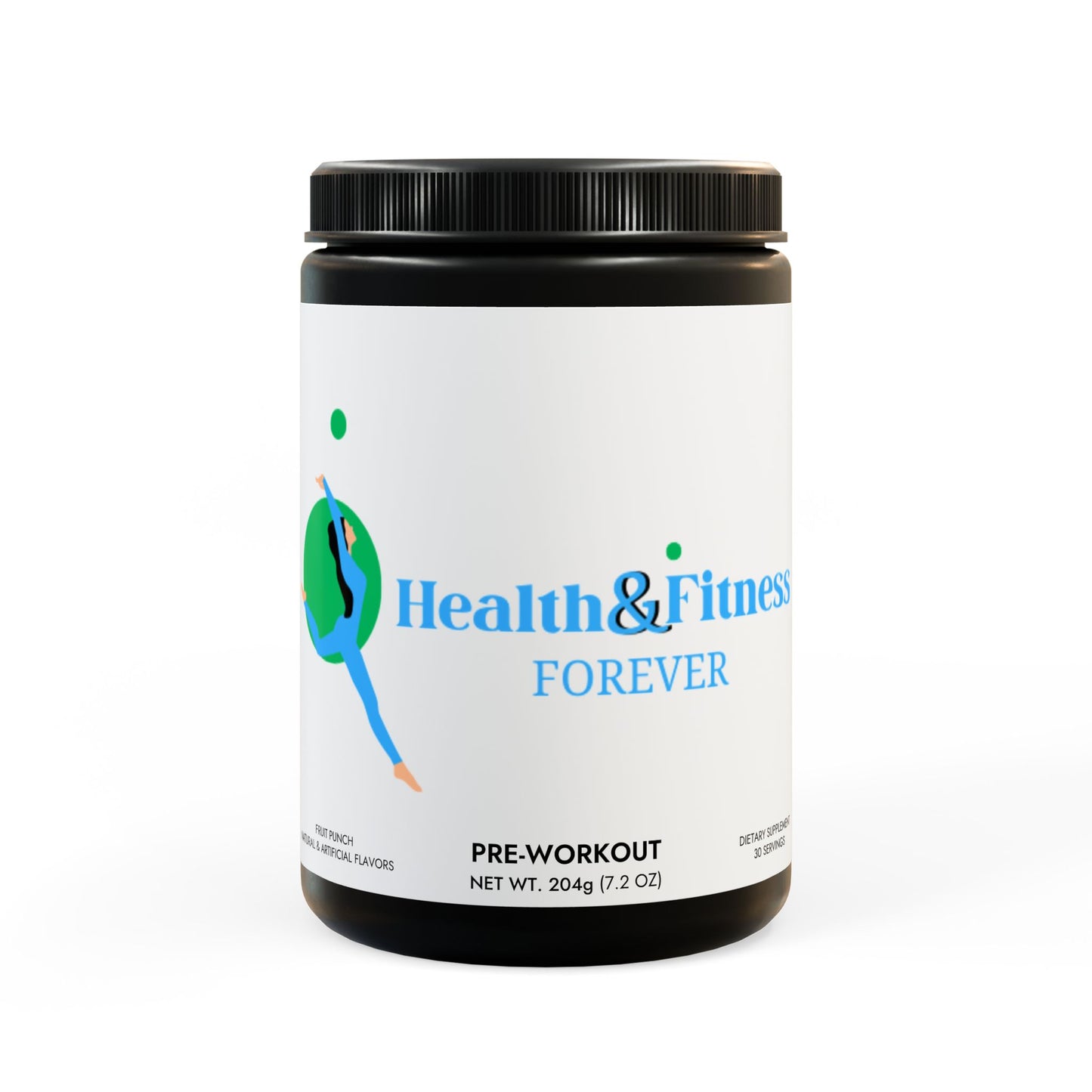 Pre-Workout Supplement, Fruit Punch (204g, 7.1oz)