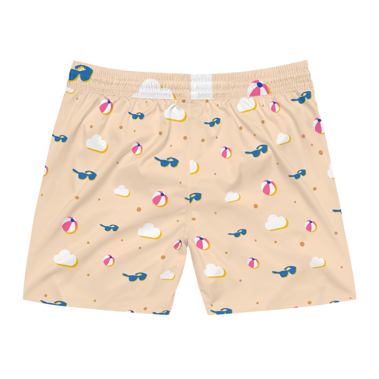 Men's Mid-Length Swim Shorts - Fun Beach Day Vibes, Summer Pool Party Attire, Vacation Ready, Perfect for Beach Days, Father's Day [...]