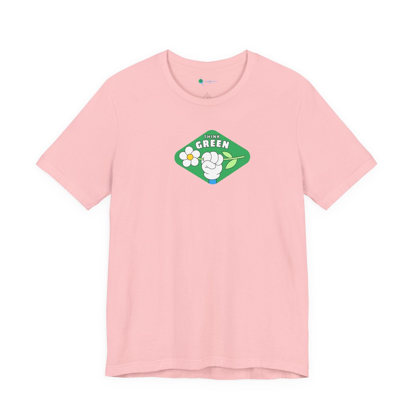 Eco-Friendly Green Paw Print Tee