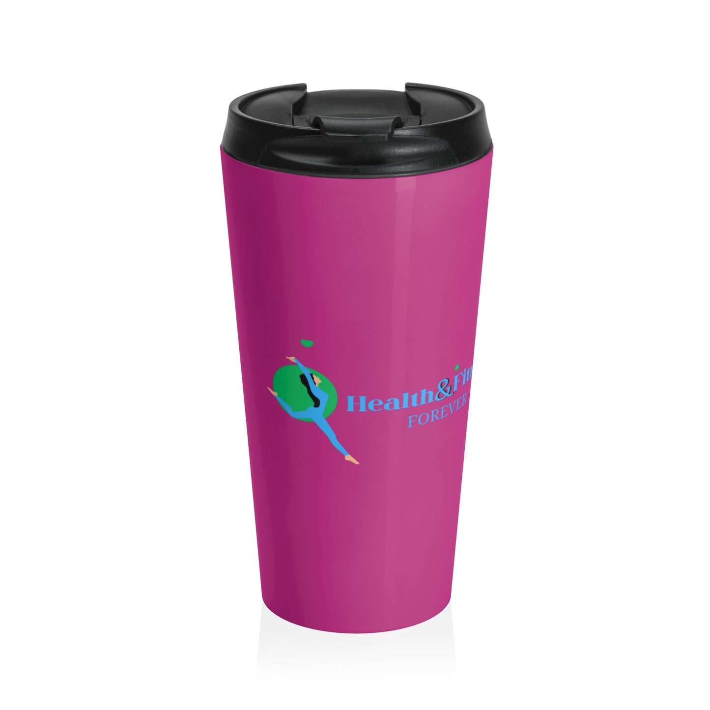 Vibrant Stainless Steel Travel Mug