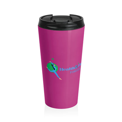 Vibrant Stainless Steel Travel Mug