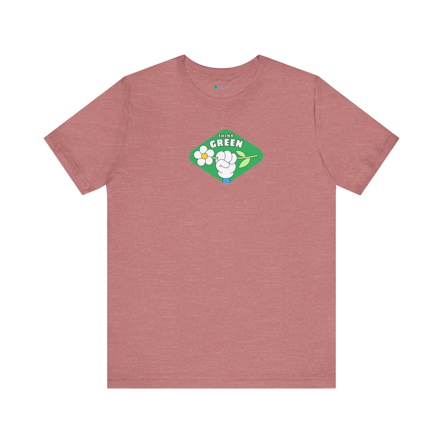Eco-Friendly Green Paw Print Tee