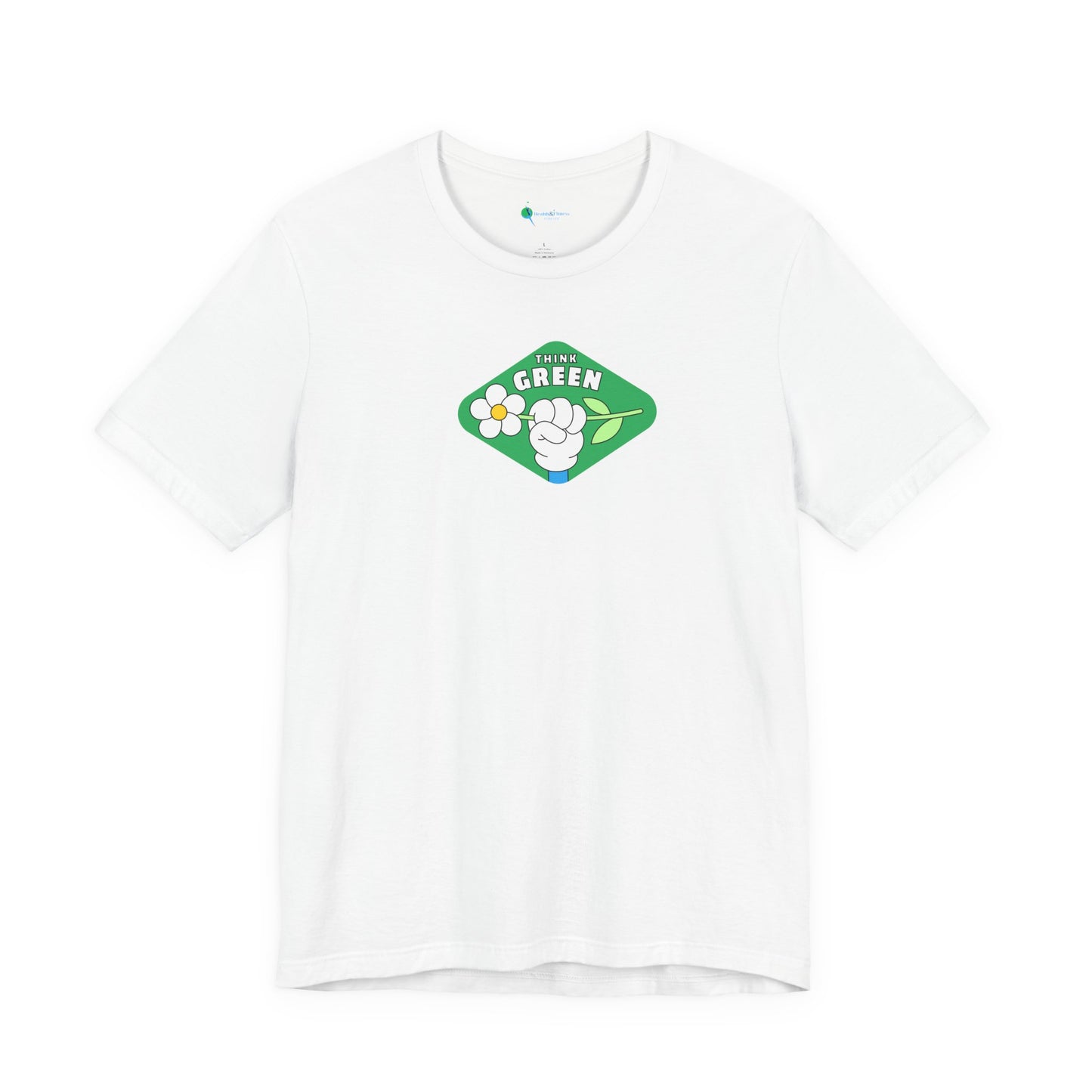 Eco-Friendly Green Paw Print Tee