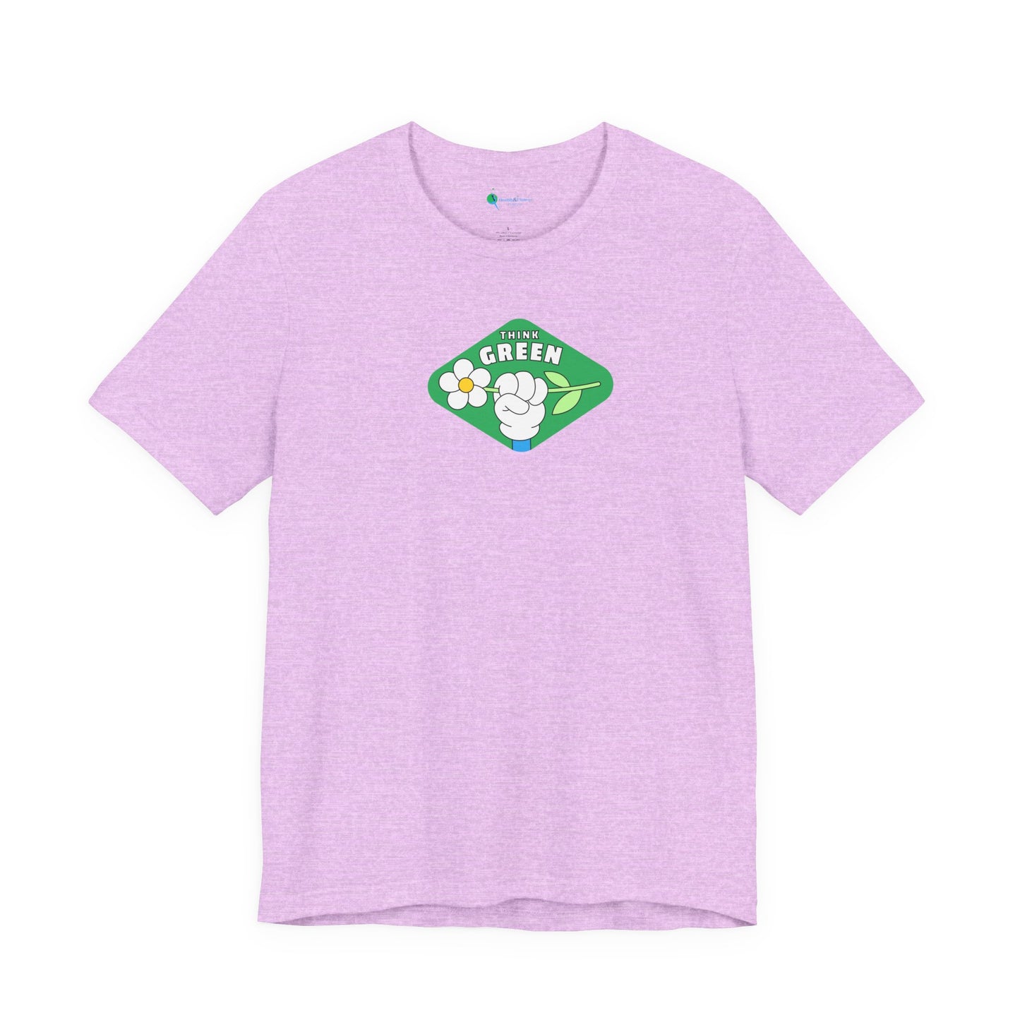 Eco-Friendly Green Paw Print Tee