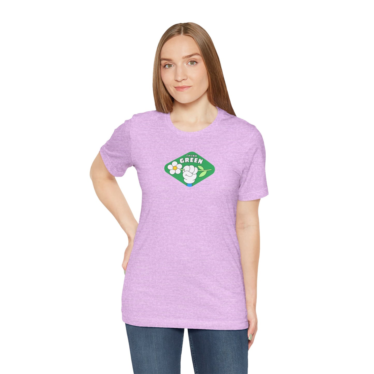 Eco-Friendly Green Paw Print Tee
