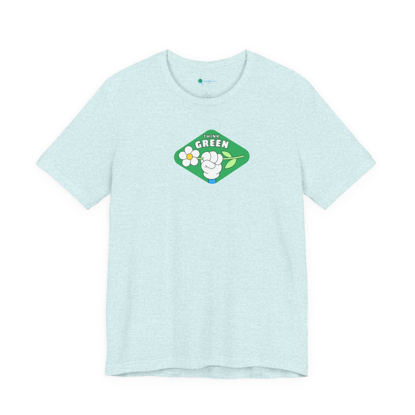 Eco-Friendly Green Paw Print Tee