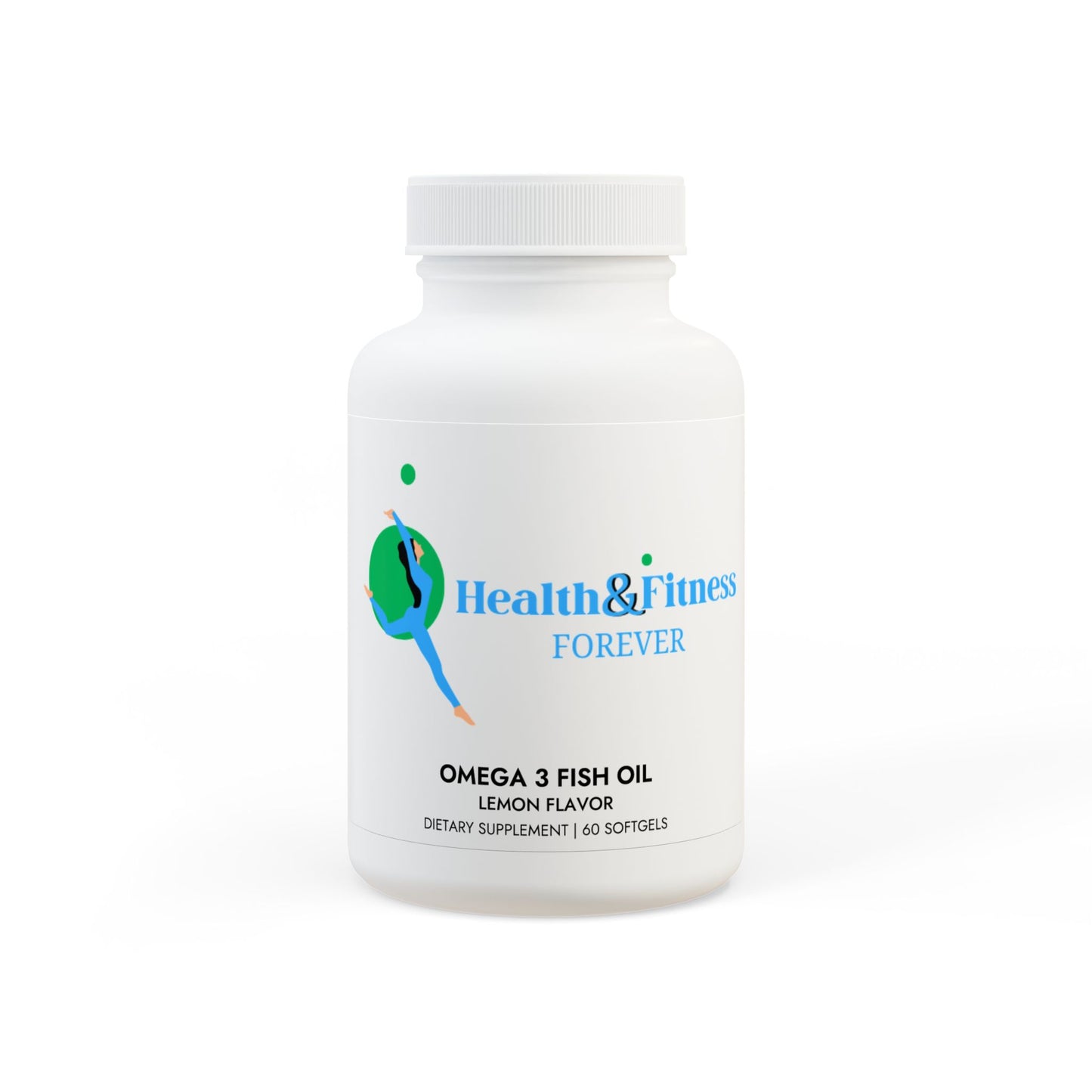 Omega 3 Fish Oil Supplement (60 Softgels)