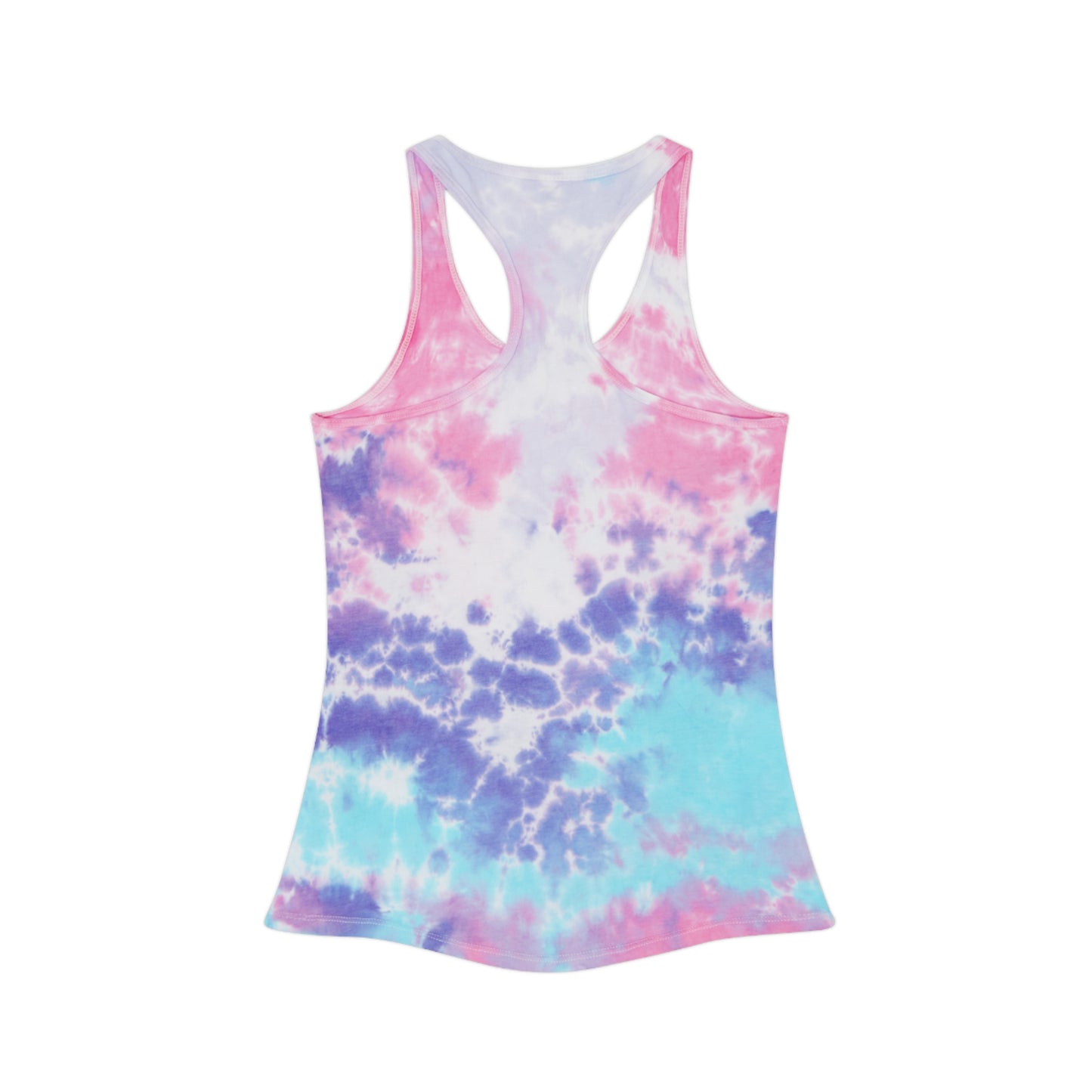 Health Lover Club Tie Dye Racerback Tank Top
