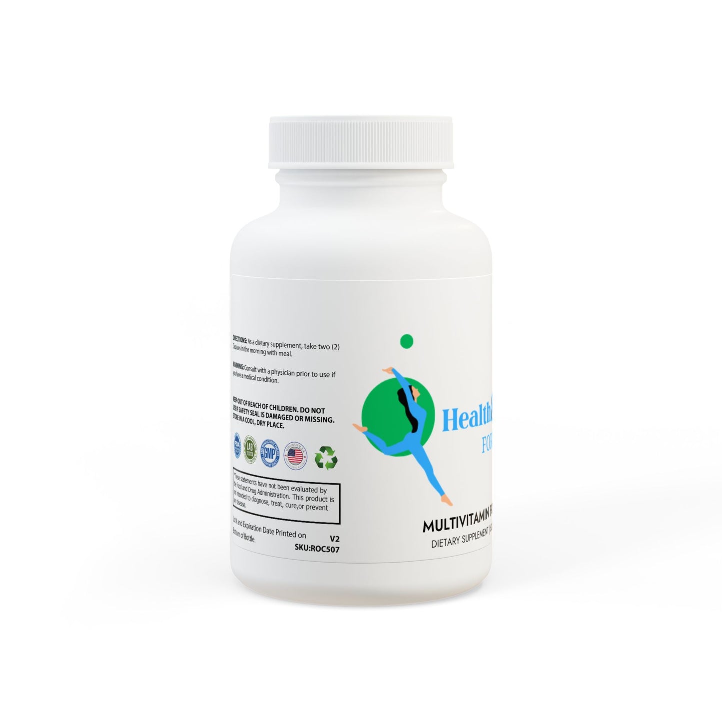 Multivitamin for Men Supplement (60 Capsules)