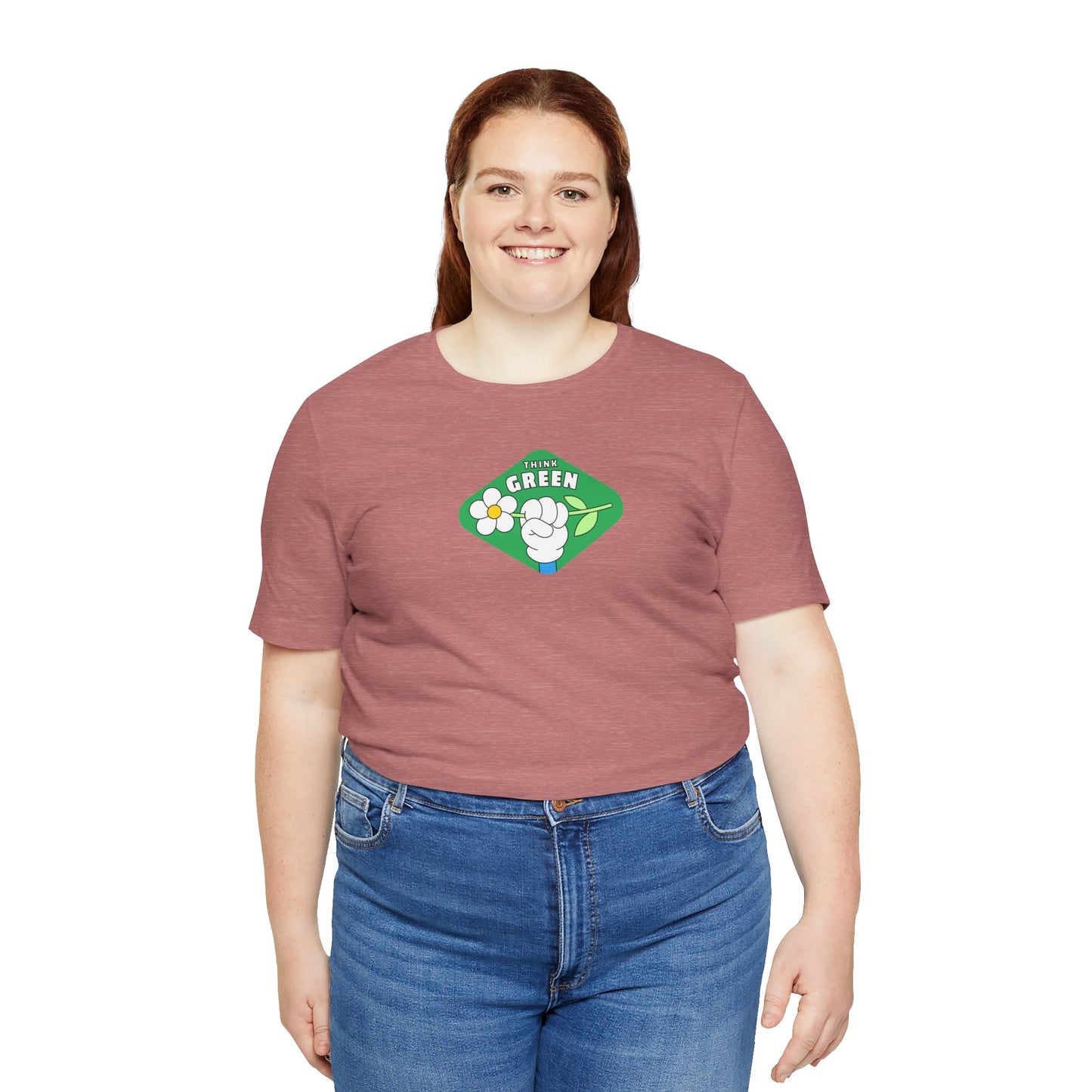 Eco-Friendly Green Paw Print Tee